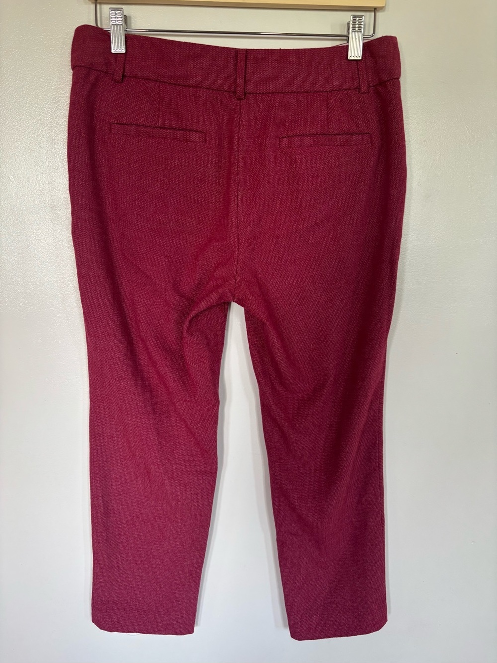 Loft Riviera Slim Pants in Linen Blend - Picture 5 of 5